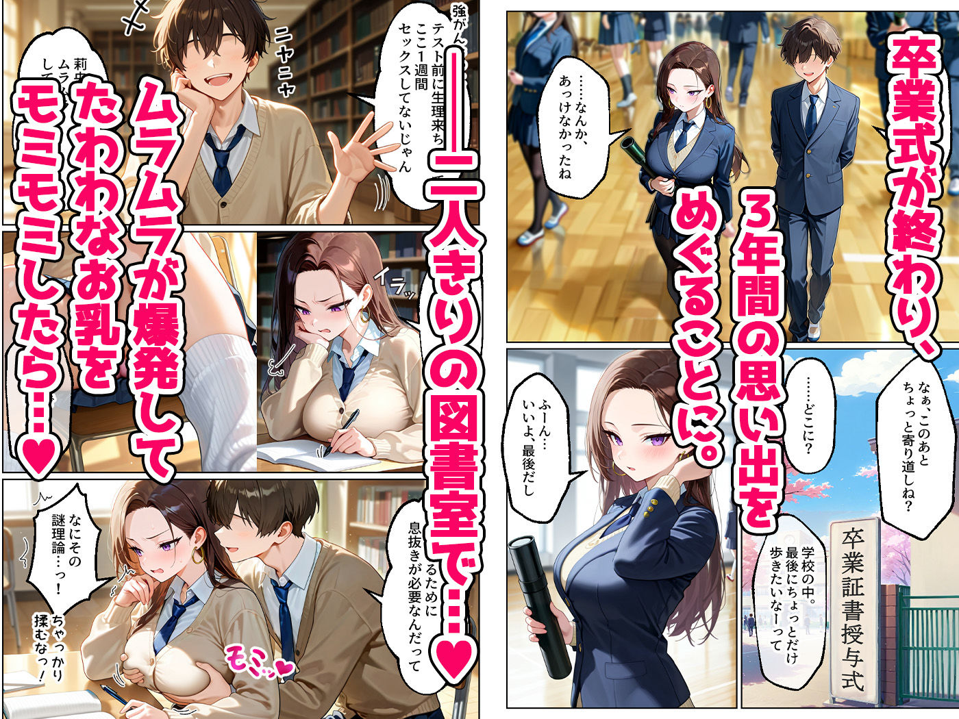強気だけど実はチョロすぎる幼馴染ギャルー卒業・妊娠編ー 無料サンプル画像2
