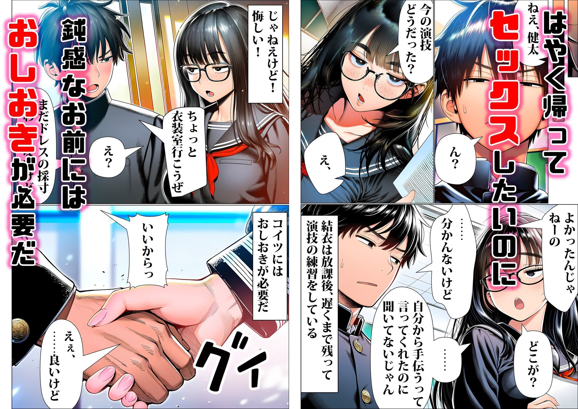 罰ゲームで地味ブスに嘘告白したら、孕ませちゃって結婚することになった2 無料サンプル画像2